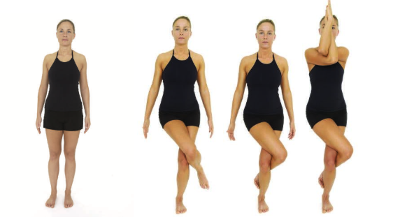 yoga poses, eagle</p>
<p>