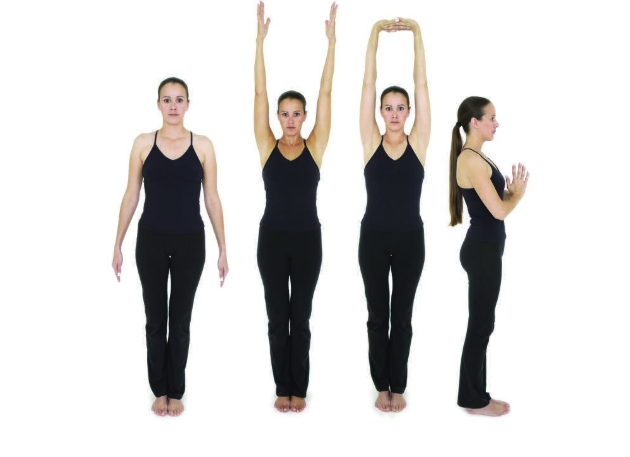 YOGA STANDING POSITIONS